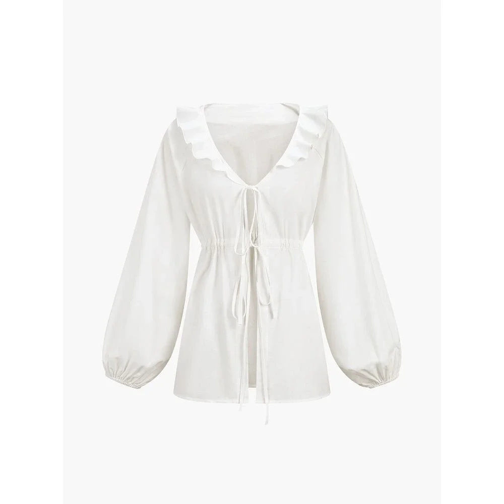 Commense Cotton & Linen Cowgirl‎ Melody Two Piece Shorts Set size M/6 - Picture 4 of 9